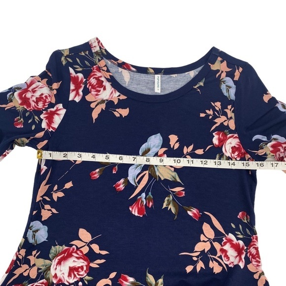 Popyoung | Women’s Floral Long Sleeve Midi Dress | Small | - Picture 8 of 12